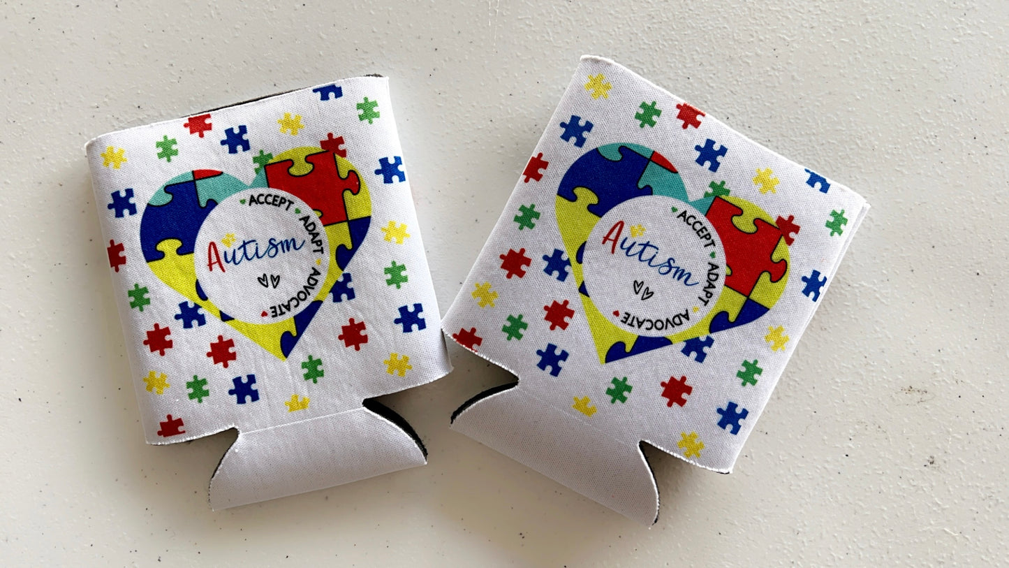 Advocate Autism Koozie